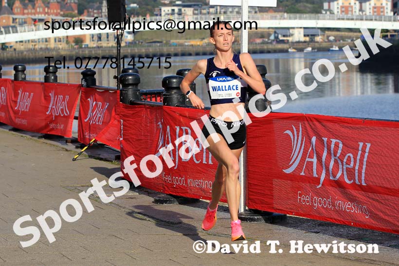 The 2023 UK Athletics Womens 5k Road Race Champs., Newcastle Quayside.  Photo: David T. Hewitson/Sports for All Pics
